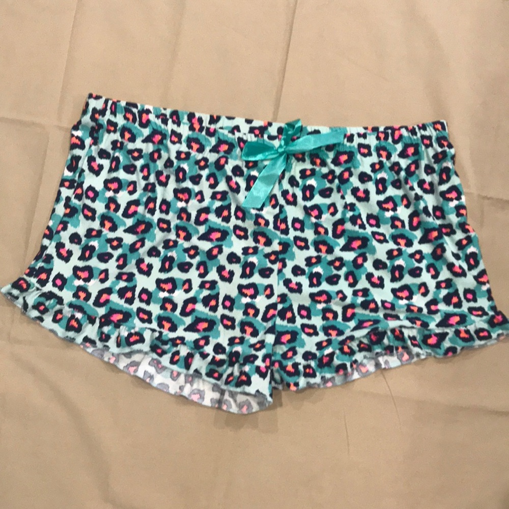 Brand new Burlington animal print sleepwear shorts